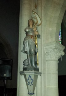 A tribute to Joan of Arc? Tick.